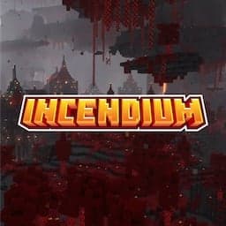 logo for the mod called 'Incendium'